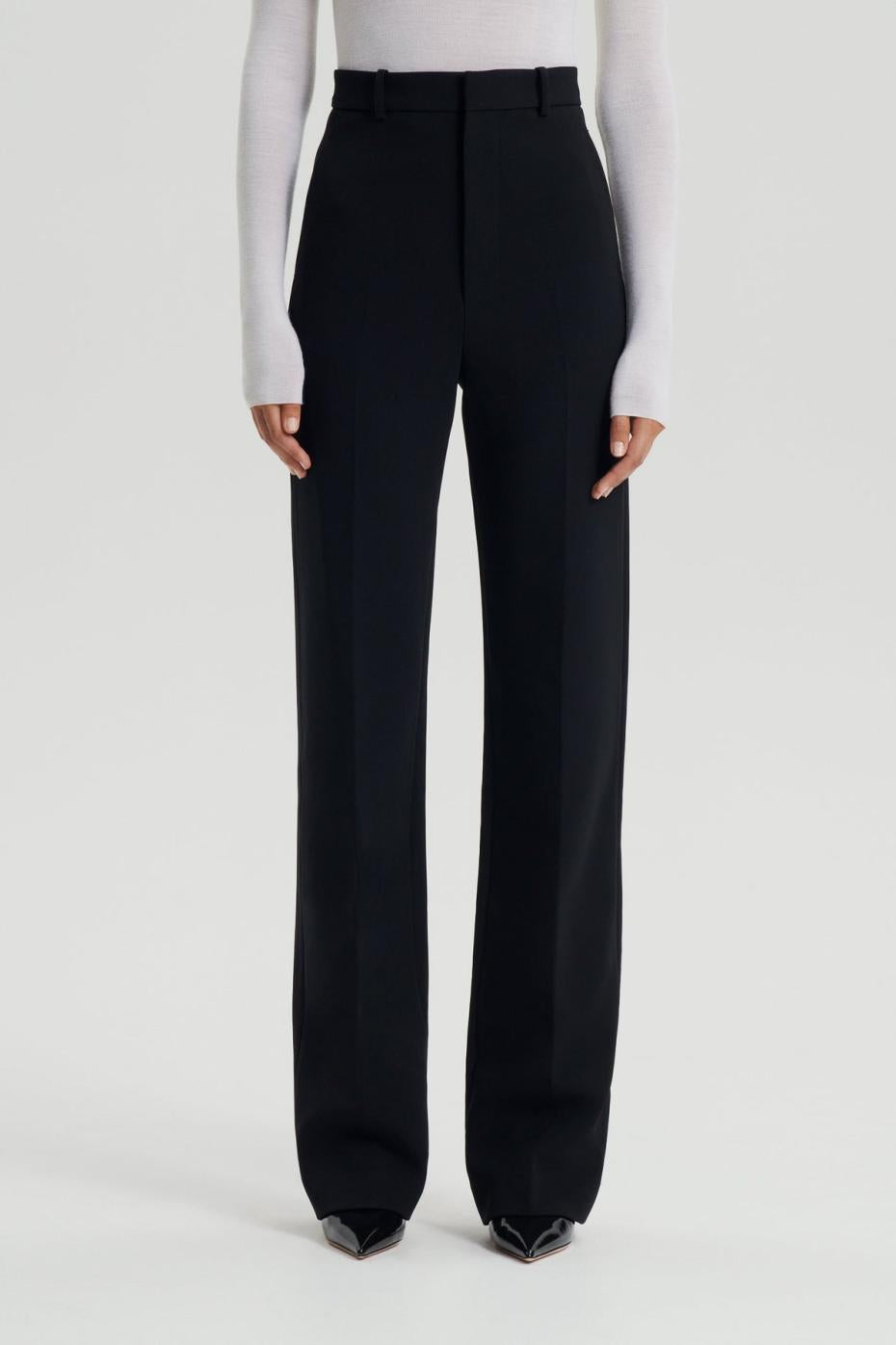Trousers | Women Scanlan Theodore TAILORED TROUSER Black