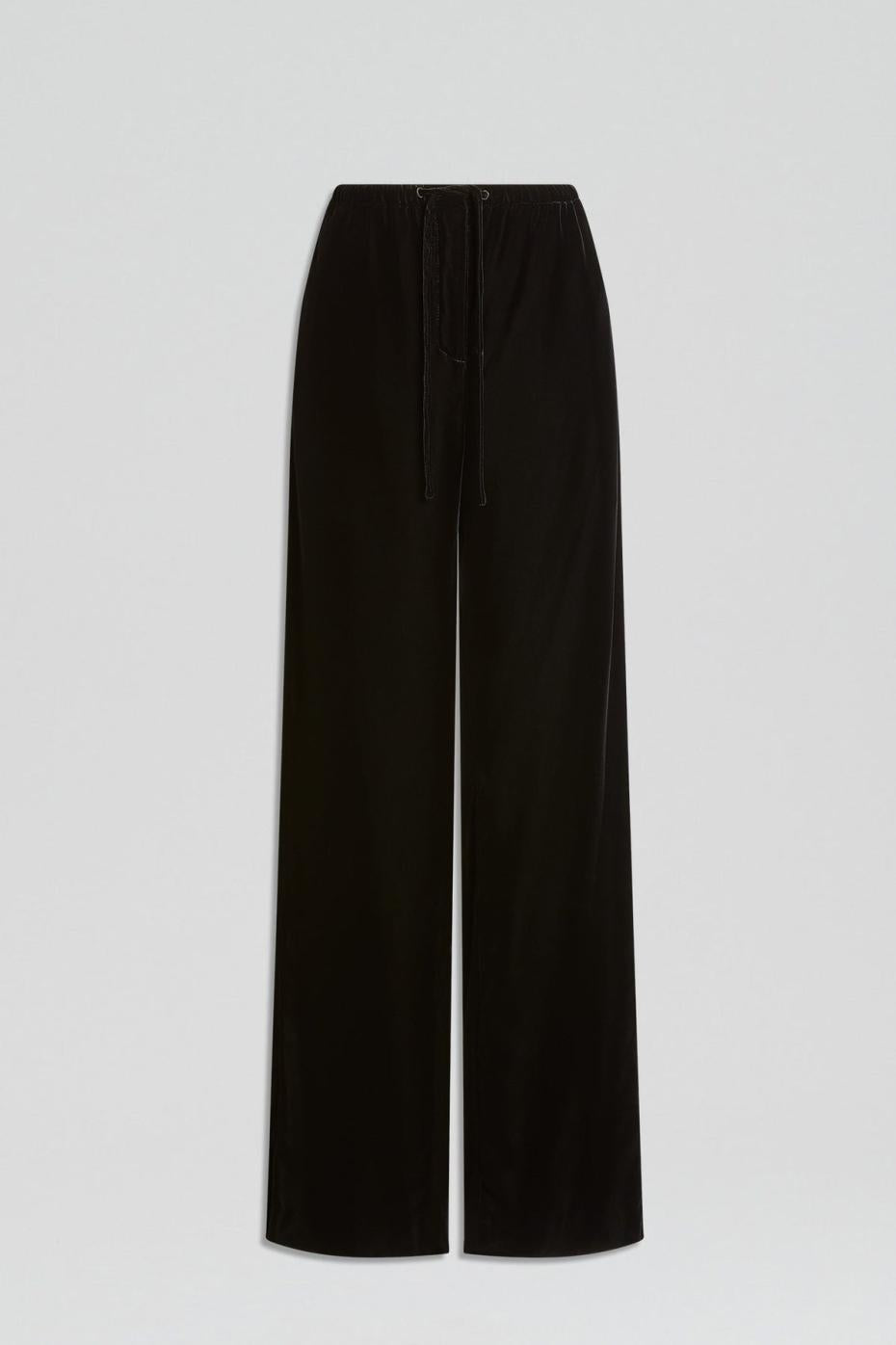 Trousers | Women Scanlan Theodore VELVET TROUSER Black